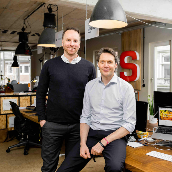 Dominik Gross und Sebastian Borek sind die Gründer der Founders Foundation.