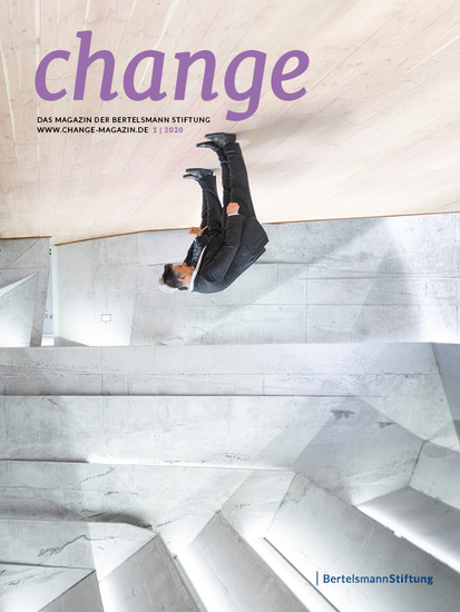 Das Cover des change Magazins 1/2020