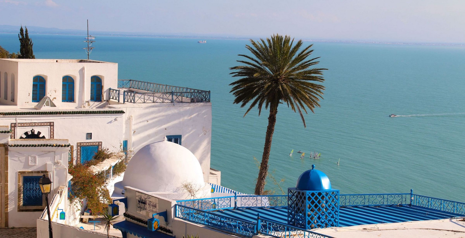Sidi Bou Saïd, ein Küstenort im Norden Tunesiens