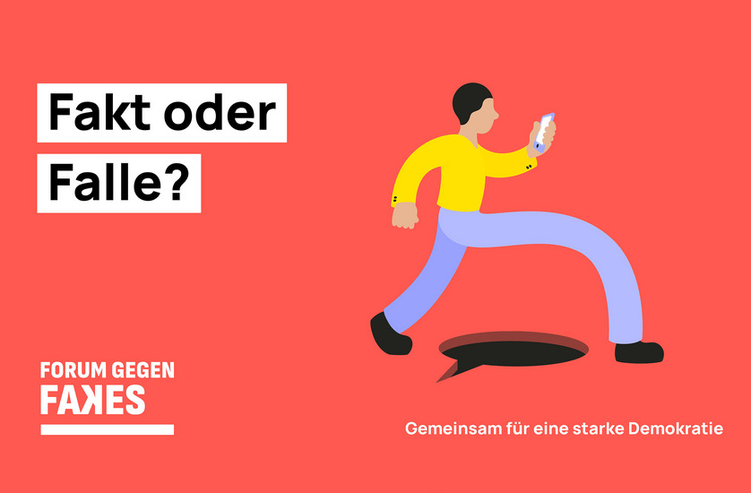 Visual "Forum gegen Fakes"