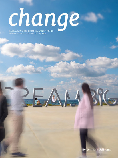 Cover der Ausgabe 2/2021 von change