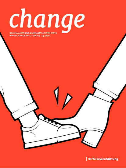 Das Cover der Ausgabe 2/2020 des change Magazins.