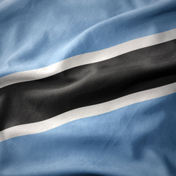 Flagge von Botswana