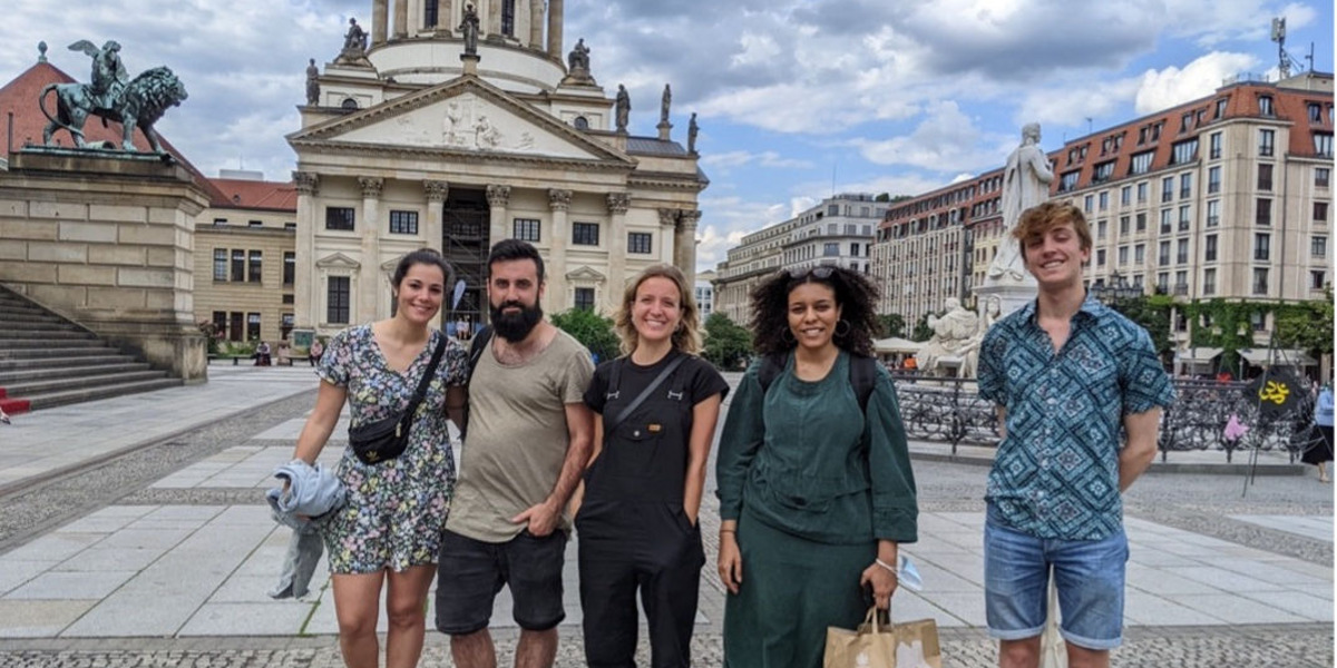 Das Team von Refugee Voices Tours