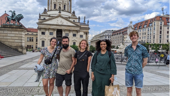 Das Team von Refugee Voices Tours