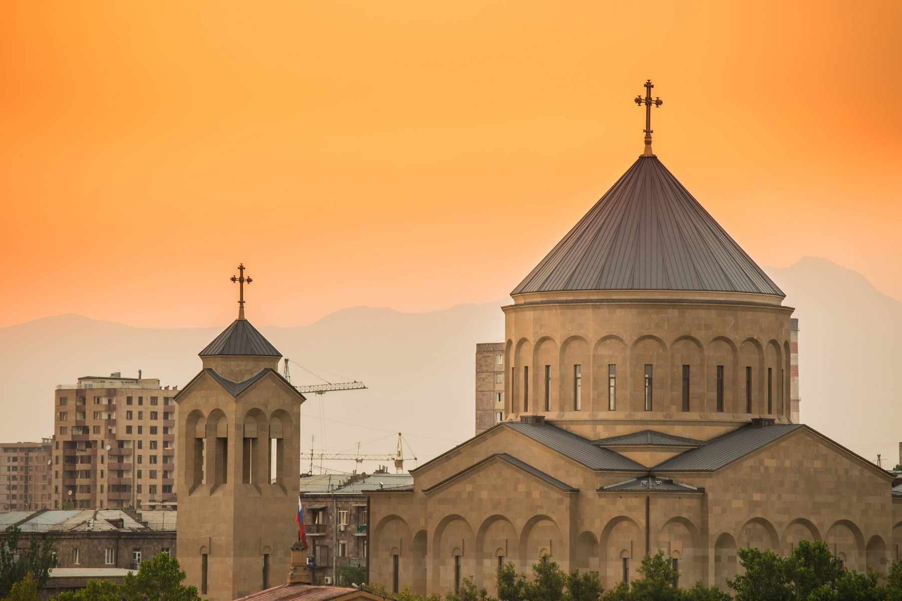 Arabkir Kirche in Jerewan, Armenien.