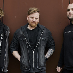 Die drei Mitglieder der Metal-Band Soulbound