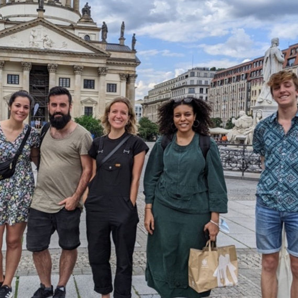 Das Team von Refugee Voices Tours