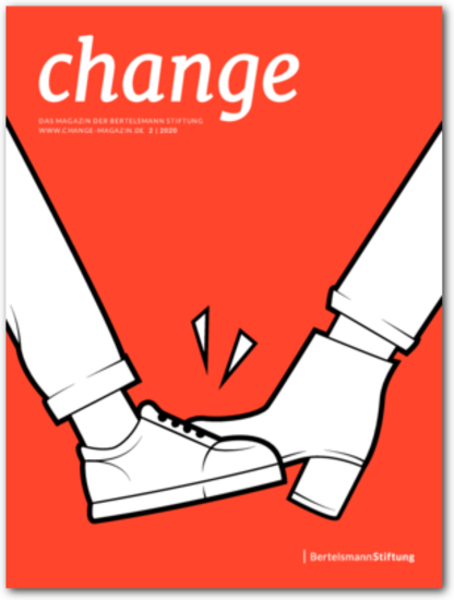 Das Cover der Ausgabe 2/2020 des change Magazins