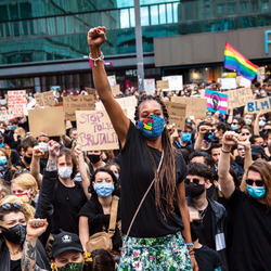 Black Lives Matter Protest in Berlin