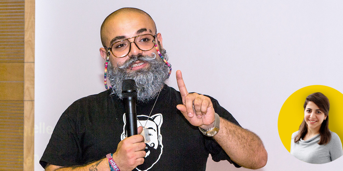 Firas Alshater ist Youtuber und Flüchtling aus Syrien.