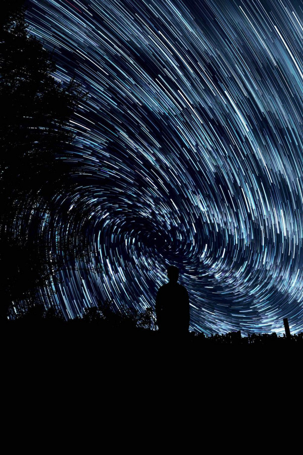 Sternenhimmel bei Nacht